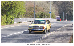 1984 Mercedes 240TD Lewes 3 4 2022