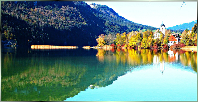 Autumn at the Weißensee... ©UdoSm