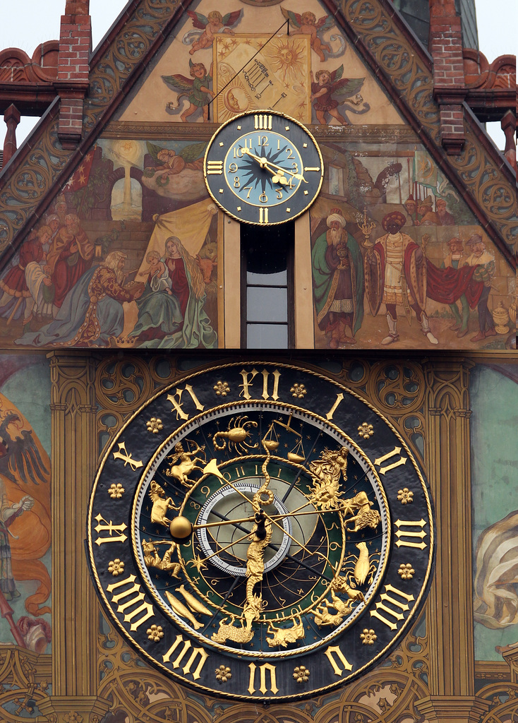 Astronomischer Uhr am Ulmer Rathaus