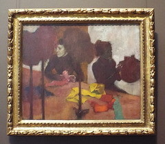 The Milliners by Degas in the Getty Center, June 2016