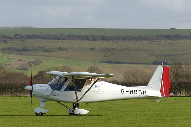 G-HBBH at Old Sarum - 7 February 2017