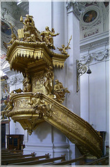 Kanzel des Dom St. Stephan in Passau