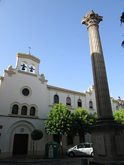Trajan Column and belfry.
