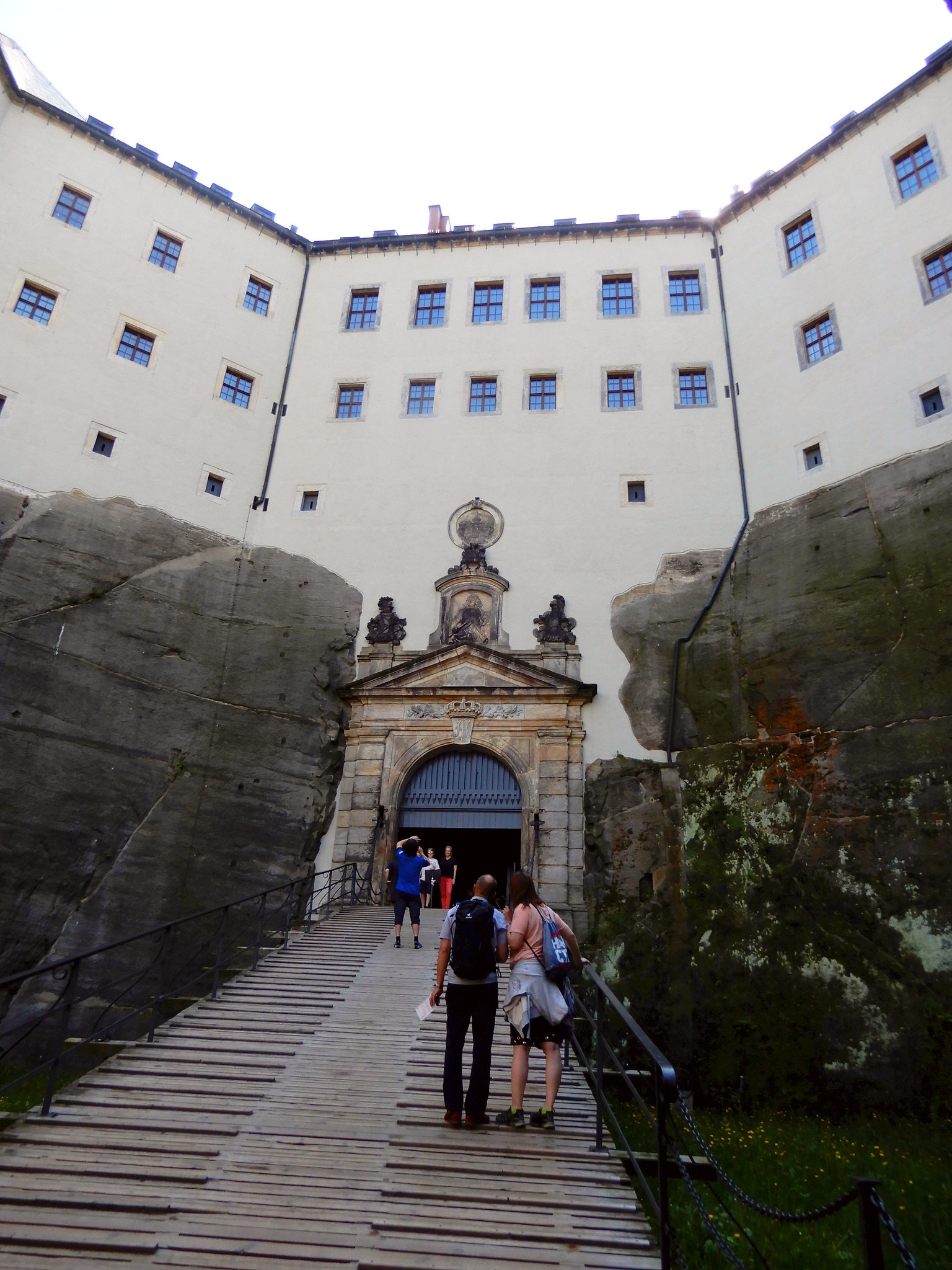 Festungsaufgang Königstein