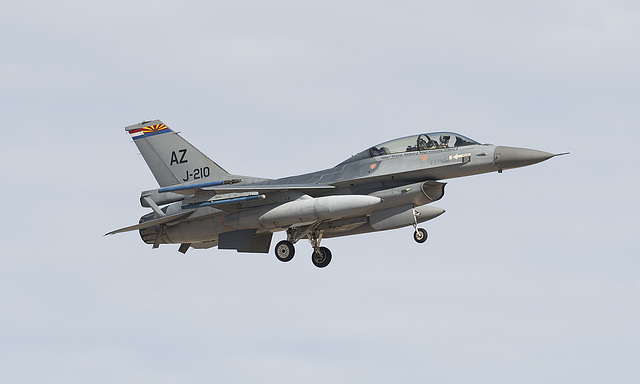 Royal Netherlands Air Force General Dynamics F-16B Fighting Falcon J-210 (83-1210)