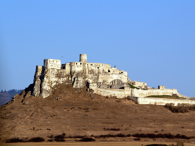 Spissky Hrad from North