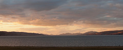 The evening view from Glenforsa