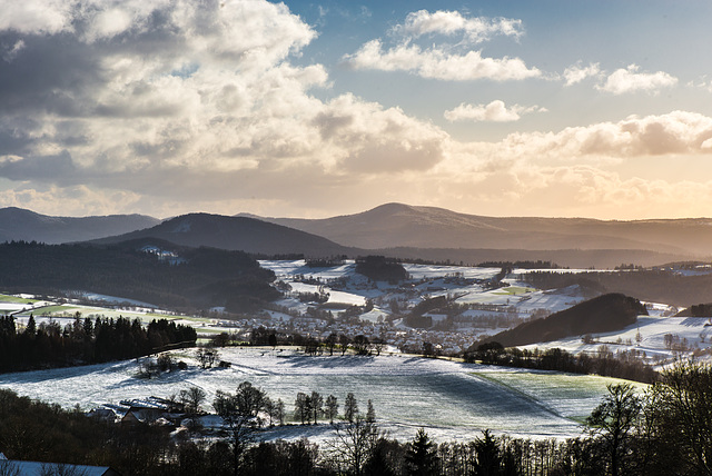 Rhön - vom Fuldaer Haus zur Enzianhütte -  20190102