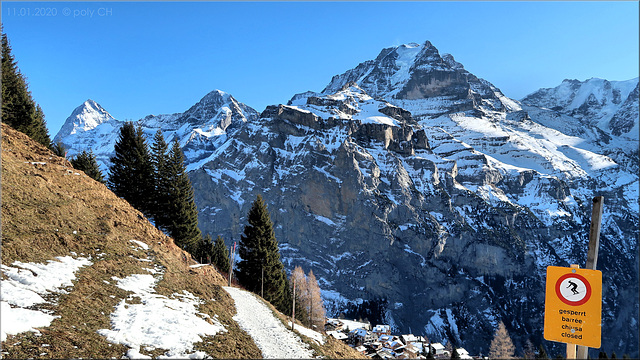 ski-run closed