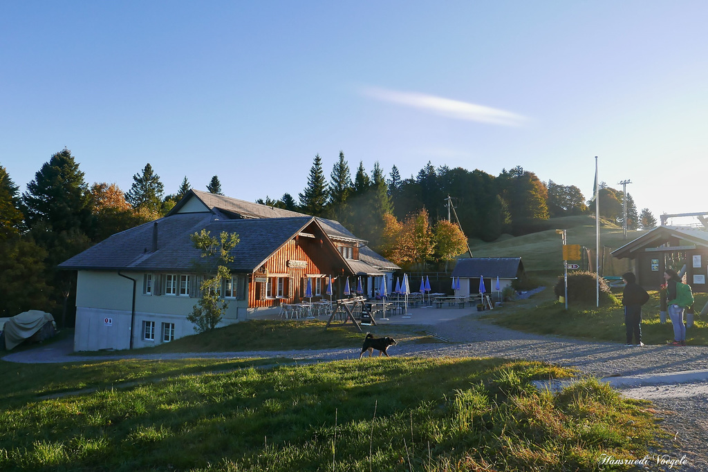 Morgenstimmung auf der Alp Farner