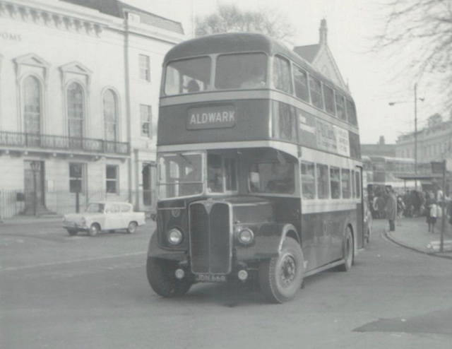 York Pullman JDN 669 in York - 18 Mar 1972