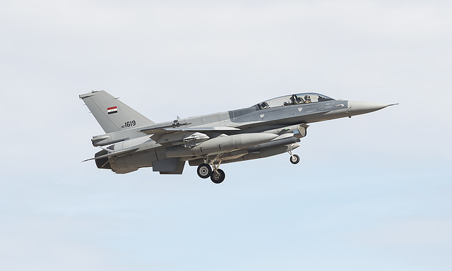 Iraqi Air Force Lockheed Martin F-16C Fighting Falcon 1619 (13-0032)