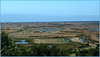 Vue de la tour de Broue sur les marais.