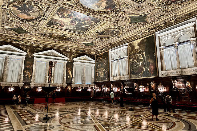 Venice 2022 – Scuola Grande di San Rocco – Sala Superiore