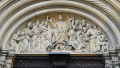 Fürstenportal - Darstellung des Weltgerichts