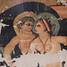 Detail of a Textile Fragment with a Satyr and Maenad in the Metropolitan Museum of Art, December 2023