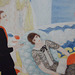 Detail of Family Portrait II by Florine Stettheimer in the Museum of Modern Art, October 2010 Detail of Family Portrait II by Florine Stettheimer in the Museum of Modern Art, October 2010