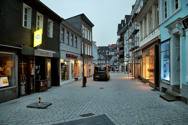 Freiheitsstraße, Fußgängerzone (Mettmann) / 1.11.2016