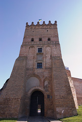 Der Eingangsturm der Liubartas-Burg