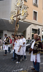 Carrying the cross, Rome