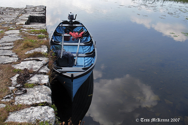 Rowing Boat Moored 048