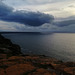 Evening light and a silvery sea from St Agnes Head