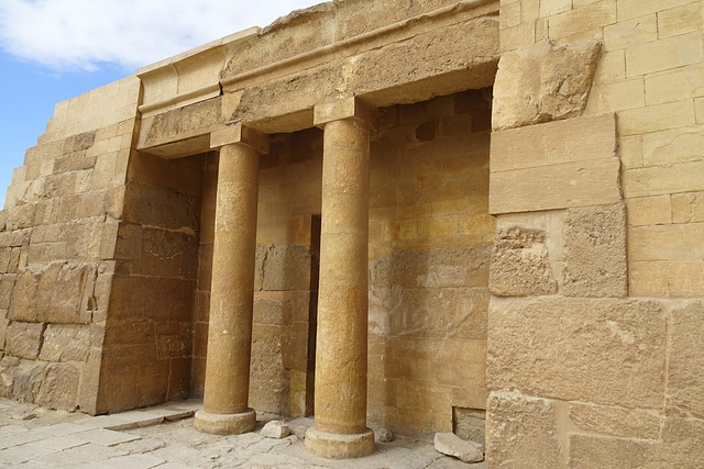 Greek Columns At Giza