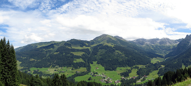 Panorama Kleinwalsertal