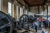 Im Maschinenhaus der historischen Seilablauf-Anlage vom Hilbersdorfer Rangierbahnhof