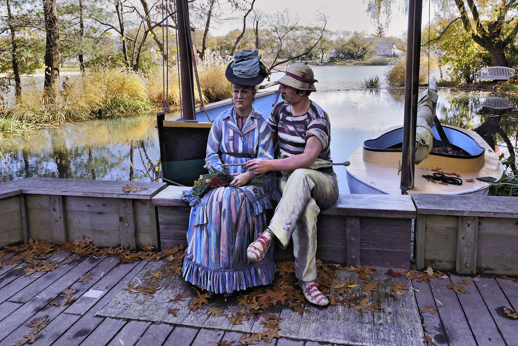 "Sailing the Seine" Take 1 – Grounds for Sculpture, Hamilton Township, Trenton, New Jersey