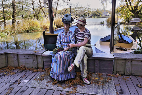 "Sailing the Seine" Take 1 – Grounds for Sculpture, Hamilton Township, Trenton, New Jersey