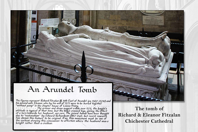 Fitzalan Tomb Chichester Cathedral 6 8 2014