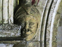 norwich cathedral , cloister book cupboard