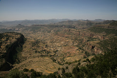 View from escarpment at Erar