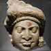 Head of a Man Probably a Yaksha in the Metropolitan Museum of Art, October 2023