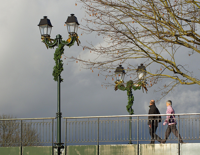 ... sur le pont ...