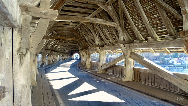 wooden bridge