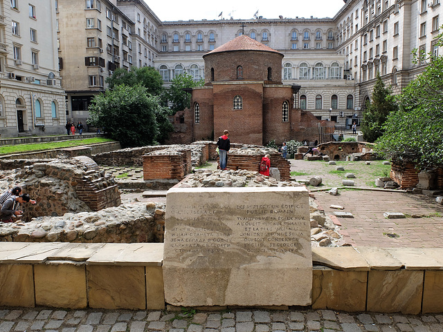 Rotunde des Heiligen Georg in Sofia aus dem 4. Jh.