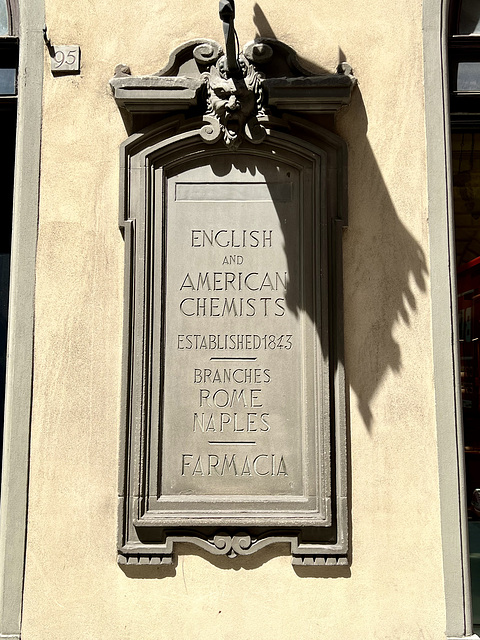 Florence 2023 – English and American Chemists