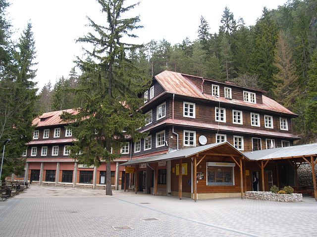 Entrance to Demanovska Cave of Freedom