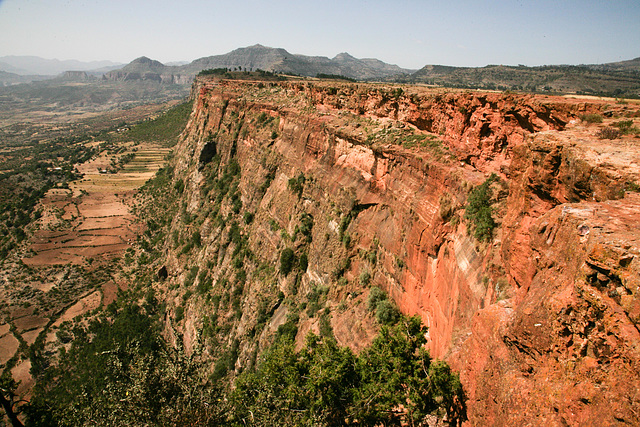 View from the Erar Community Guesthouse