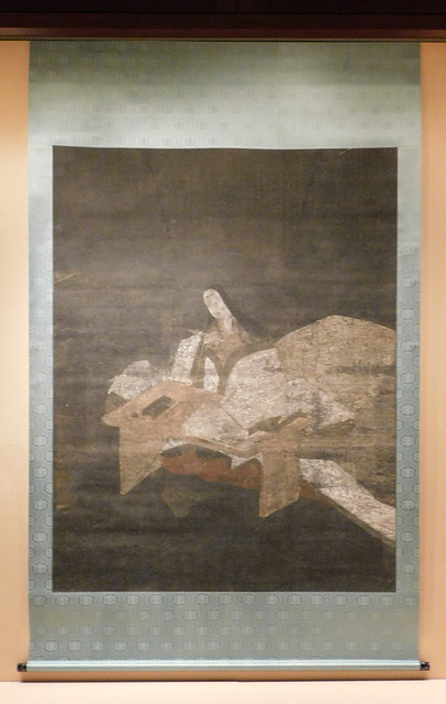 Sacred Icon of Murasaki Shikibu in the Metropolitan Museum of Art, March 2019