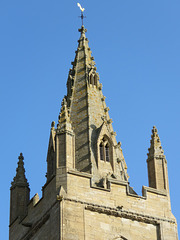 empingham church, rutland  (22) c14 spire
