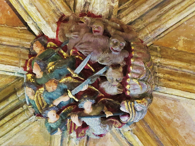 norwich cathedral cloister boss