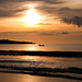 Sunset of the beach Jimbaran, Bali