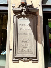 Florence 2023 – Farmacia Inglese