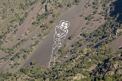 Andorra la Vella, The Image on the Slope of the Pic de Carroi