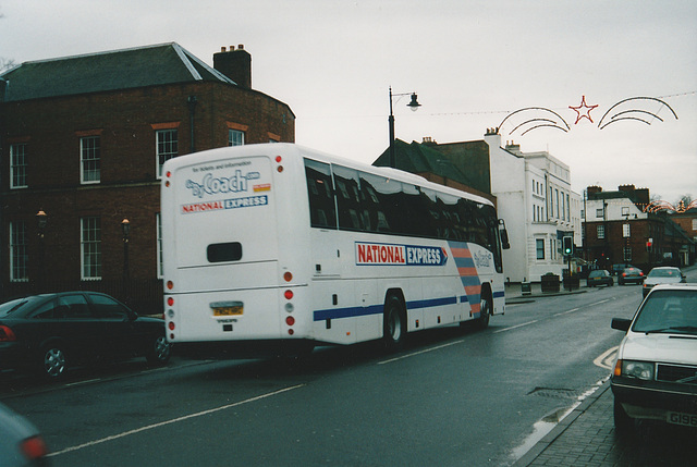Ambassador Travel 196 (FN52 FNG) in Newmarket - New Years Day 1 Jan 2003 Ambassador Travel 196 (FN52 FNG) in Newmarket - New Years Day 1 Jan 2003