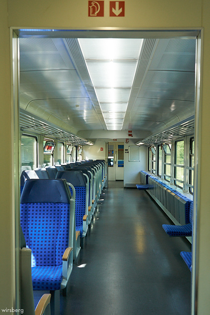 Fahrradwagen Interieur