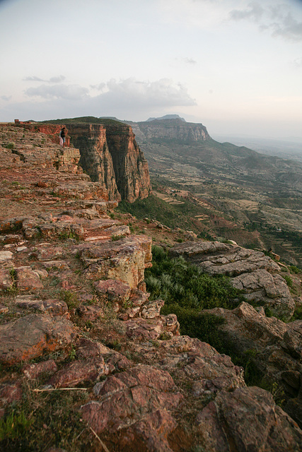 View from the Erar Community Guesthouse